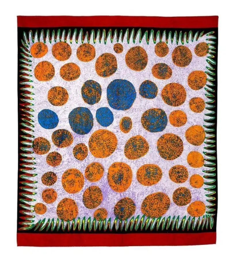 야요이 쿠사마 한정판 비치 타올 Kusama Yayoi Towel