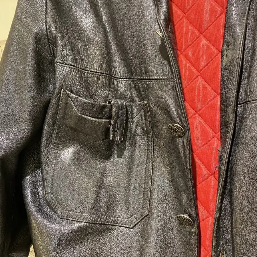 vintage leather jacket 빈티지 가죽 자켓