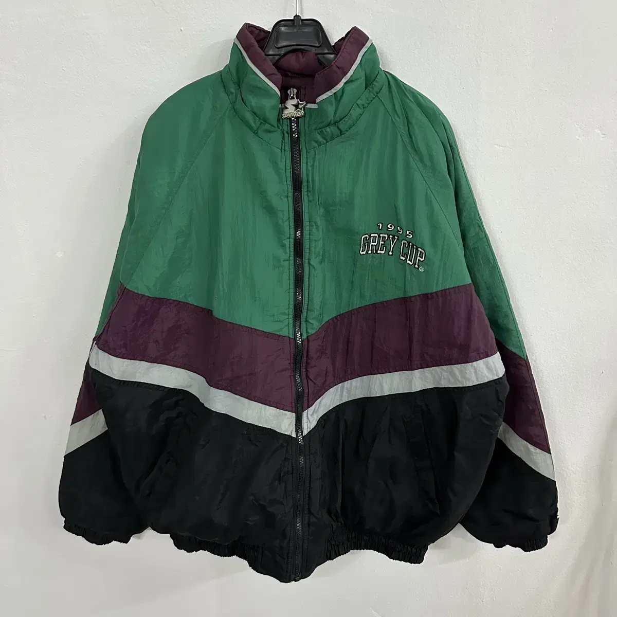 (XL) 스타터 90s 올드스쿨 누빔 점퍼