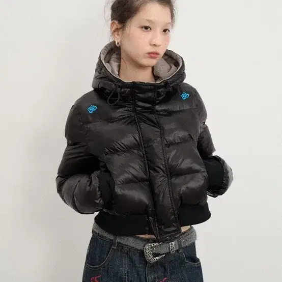 아치하라 OM Short Cotton Padded Jacket