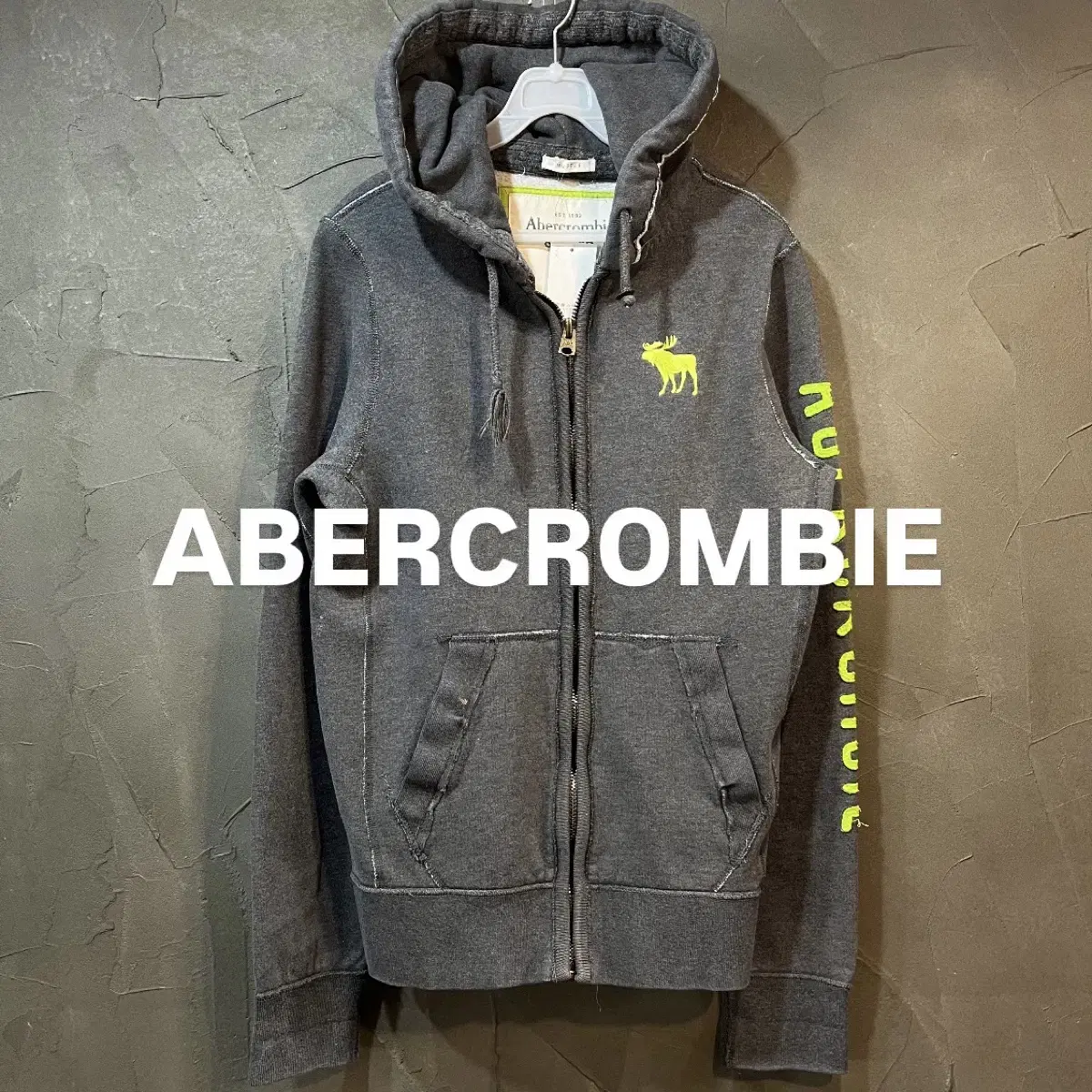 [L] ABERCROMBIE 아베크롬비 Y2K 빈티지 후드집업