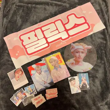 Stray Kids 스키즈 필릭스 fellx 슬로건 세트