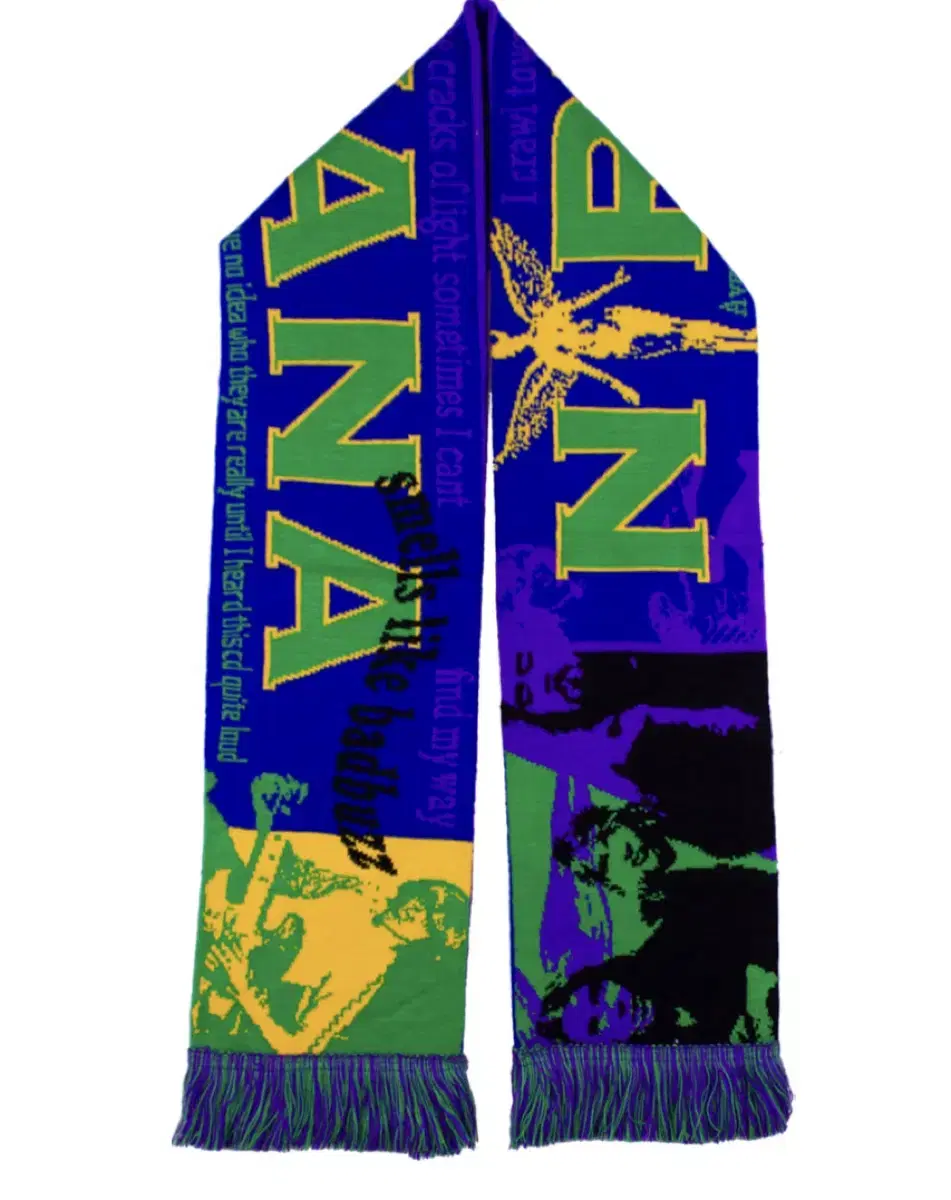 Bad Buzz nirvana scarf(너바나 머플러)