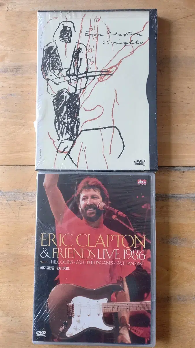 Eric Clapton DVD 2종