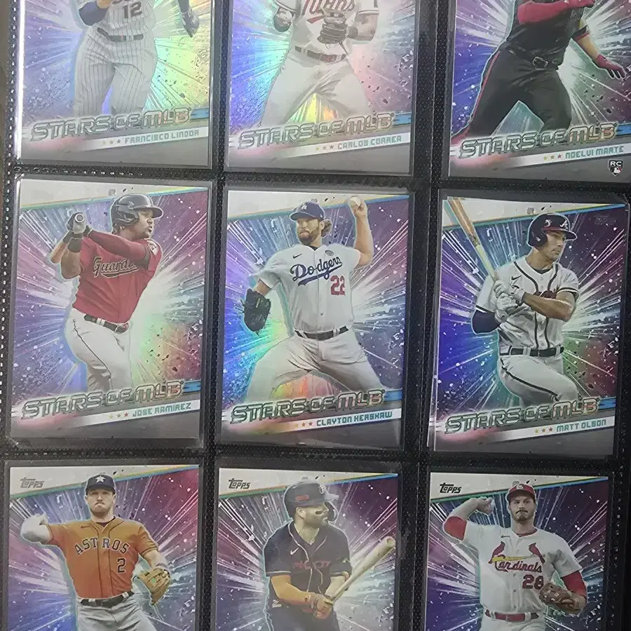 MLB 24탑스 set 1 야구