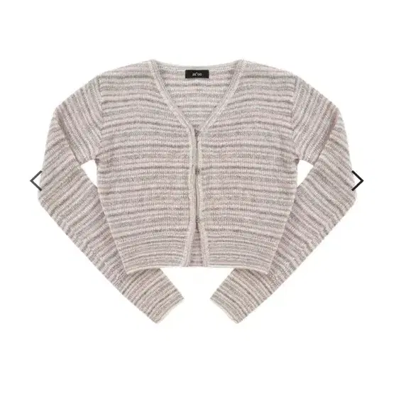 애즈온 가디건 TEA CARDIGAN / STRIPE PINK