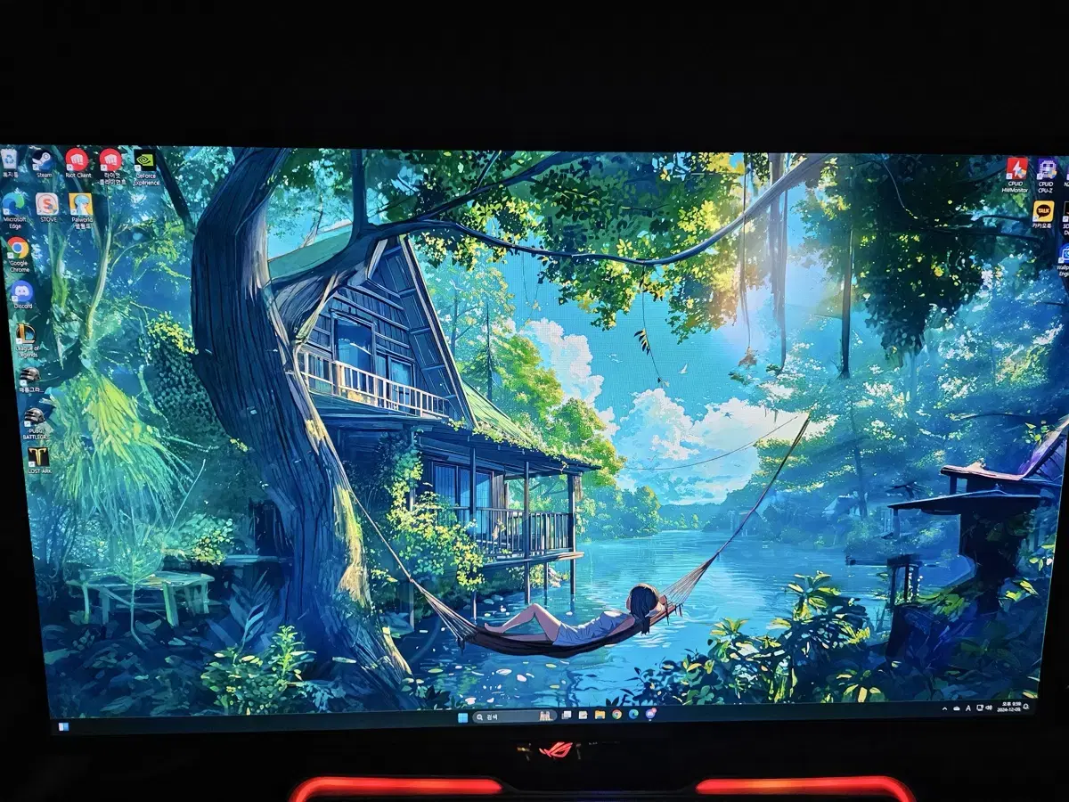 27인치 QHD oled 패널 모니터 240hz