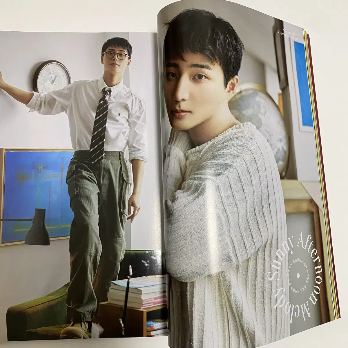 Cosmopolitan Young K Photo Card + Magazine Photo Shoot Day 6