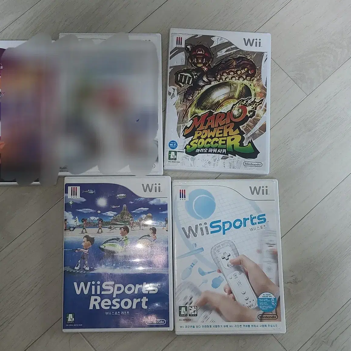 닌텐도 wii 게임cd 마리오싸커, wii스포츠, 스포츠리조트 등