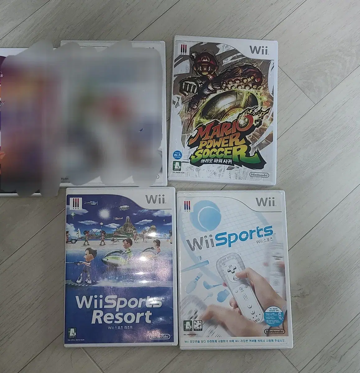 닌텐도 wii 게임cd 마리오싸커, wii스포츠, 스포츠리조트 등