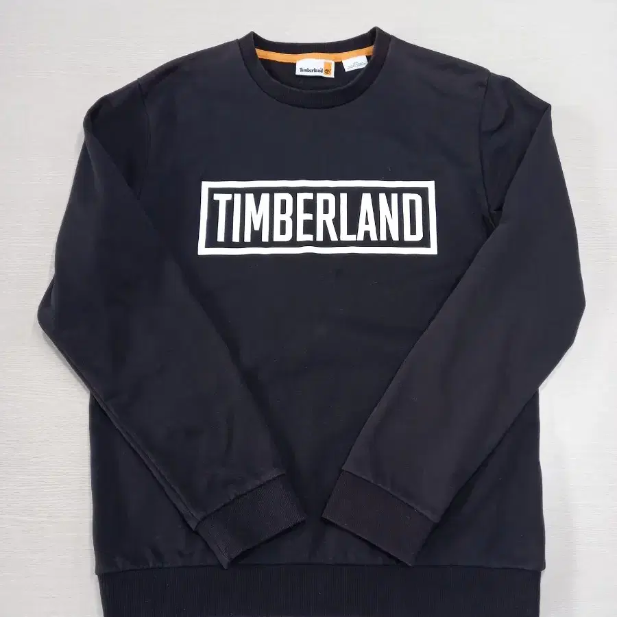 L100 Timberland 면 맨투맨 블랙 L-546