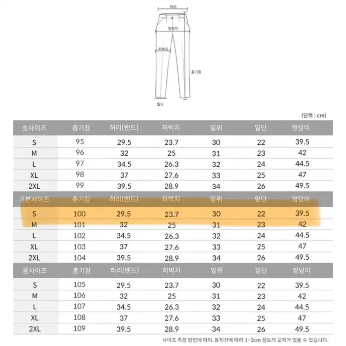 에이블리 투버튼 부츠컷 데님 팬츠 바지