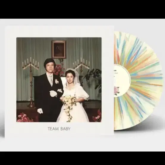 검정치마 team baby lp 미개봉