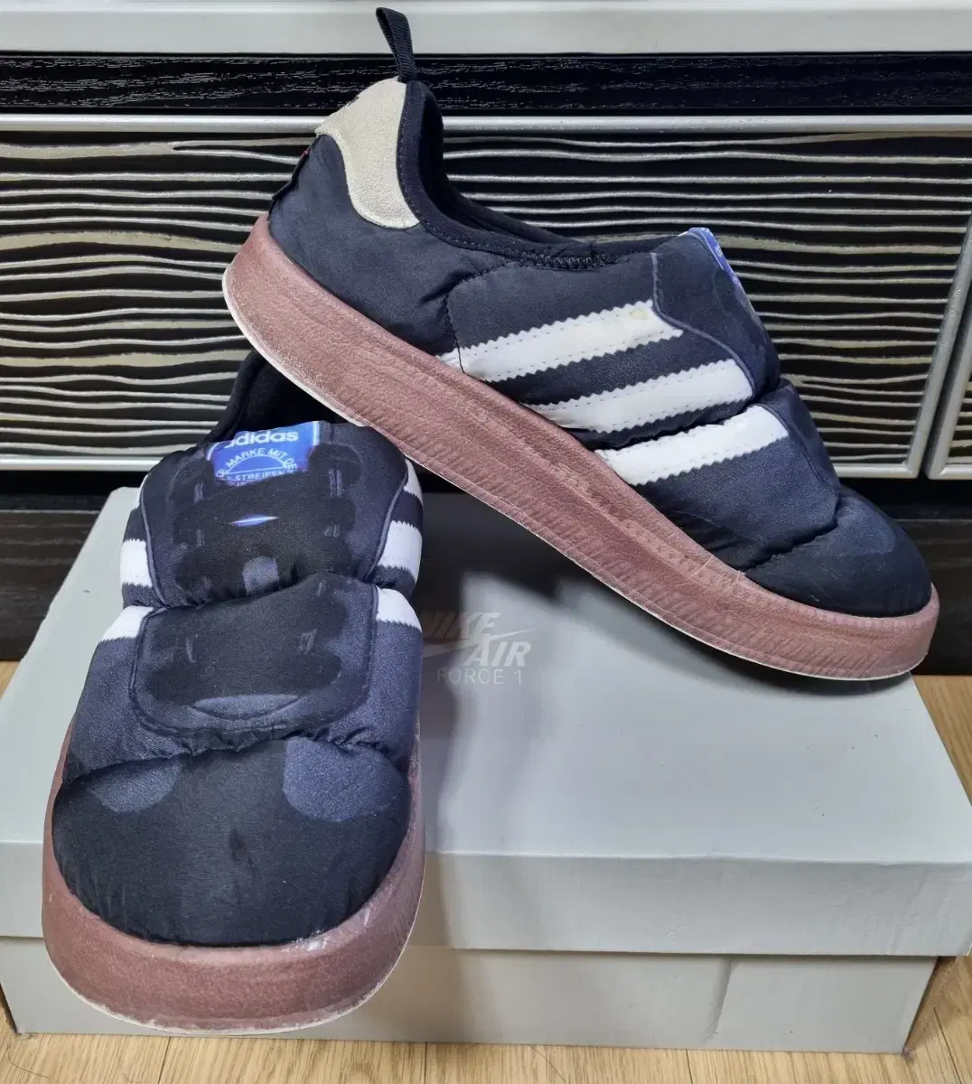 adidas 아디다스 퍼피렛 삼바 코어 블랙 260-265