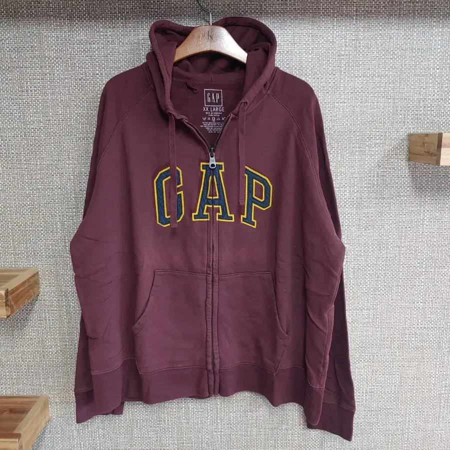 XL 110사이즈 갭 후드 집업 자켓 GAP