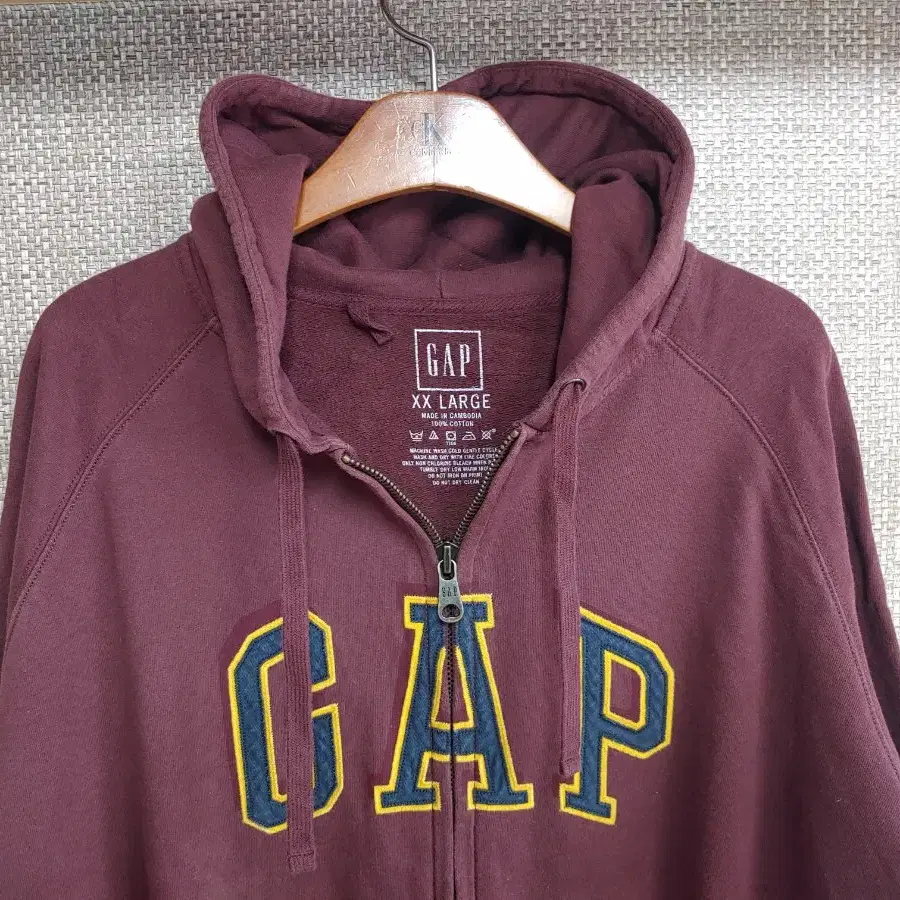 XL 110사이즈 갭 후드 집업 자켓 GAP