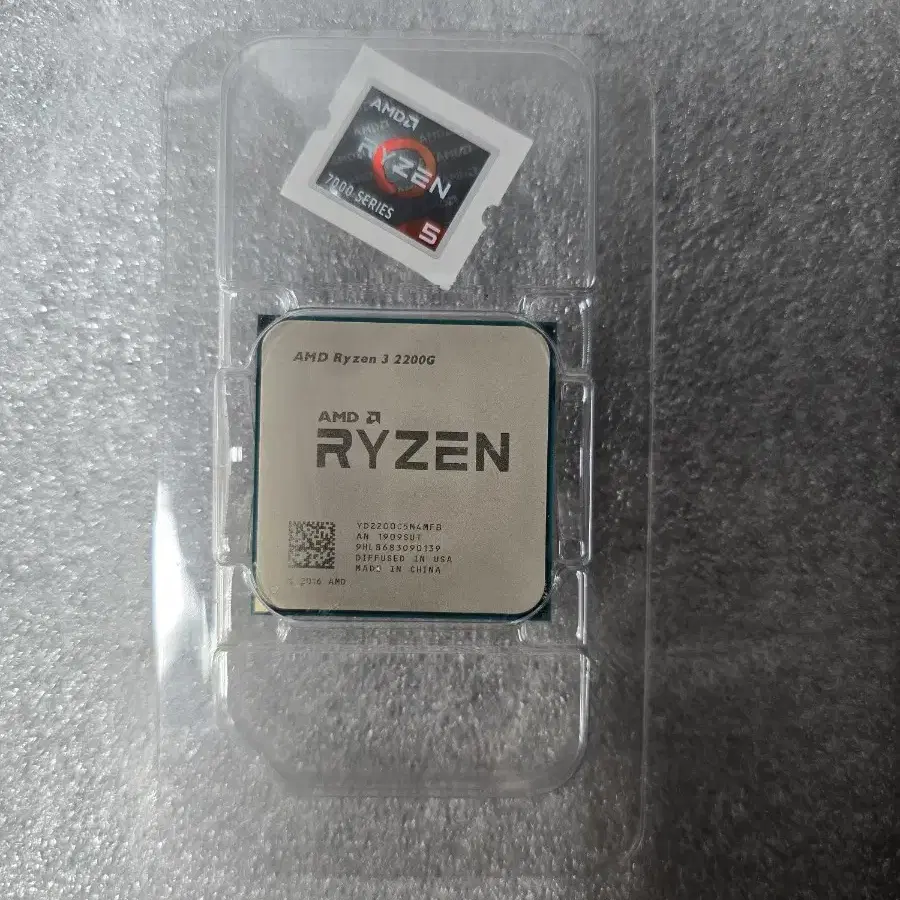 PC 부품 CPU RYZEN 3 2200G