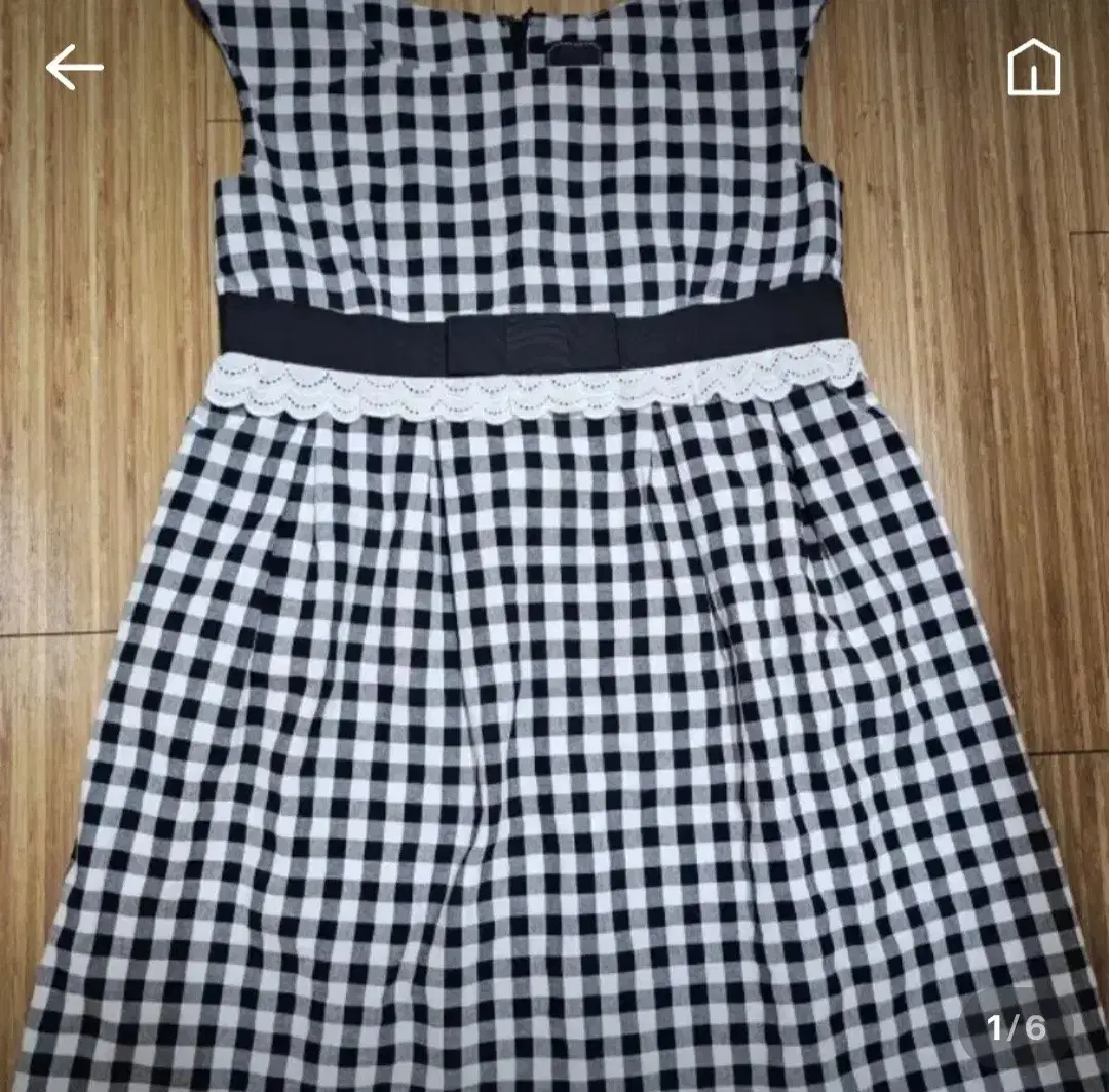 Japan's famous celebrity & idol brand Milk Black check lace banding without wearing