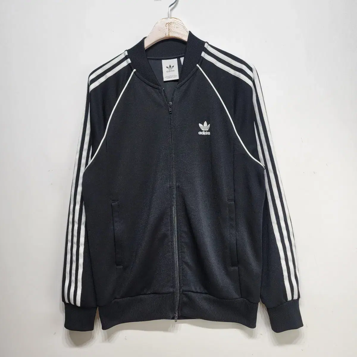 아디다스 ADIDAS 트레이닝 트랙탑 자켓 블랙 XL