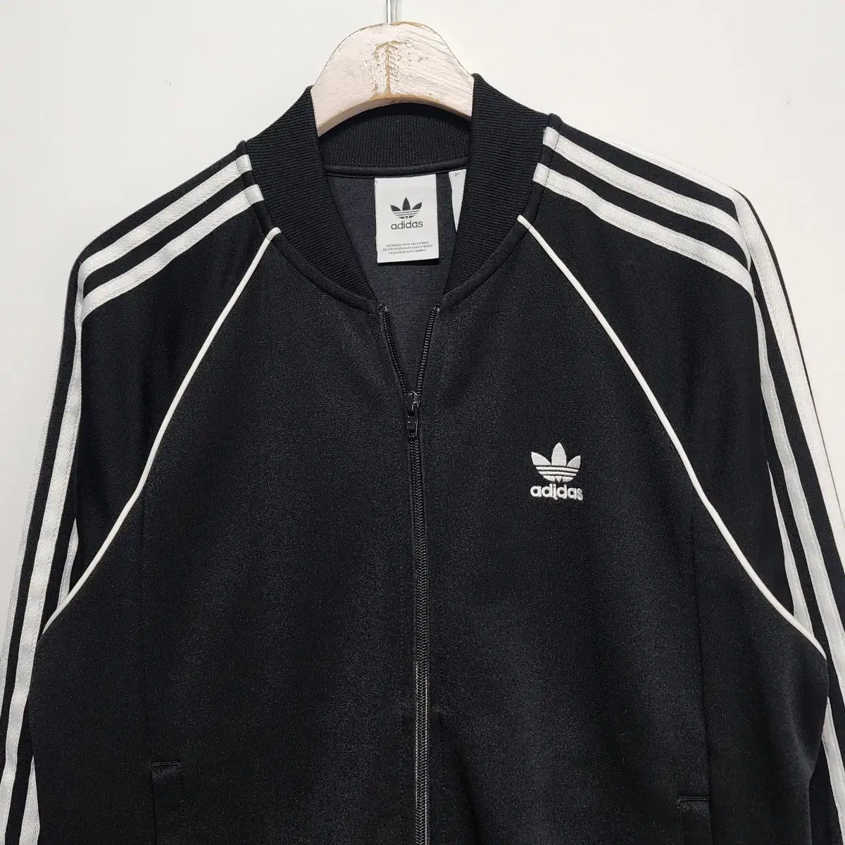 아디다스 ADIDAS 트레이닝 트랙탑 자켓 블랙 XL