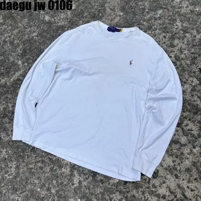 L POLO TEE 폴로 긴팔 티