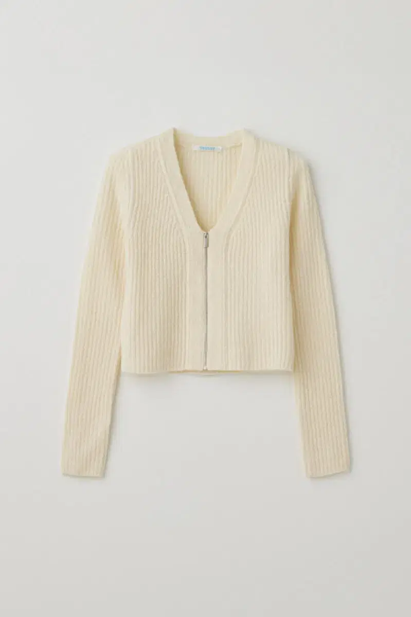 [새상품] 타낫 v-neck zip up cardigan 가디건