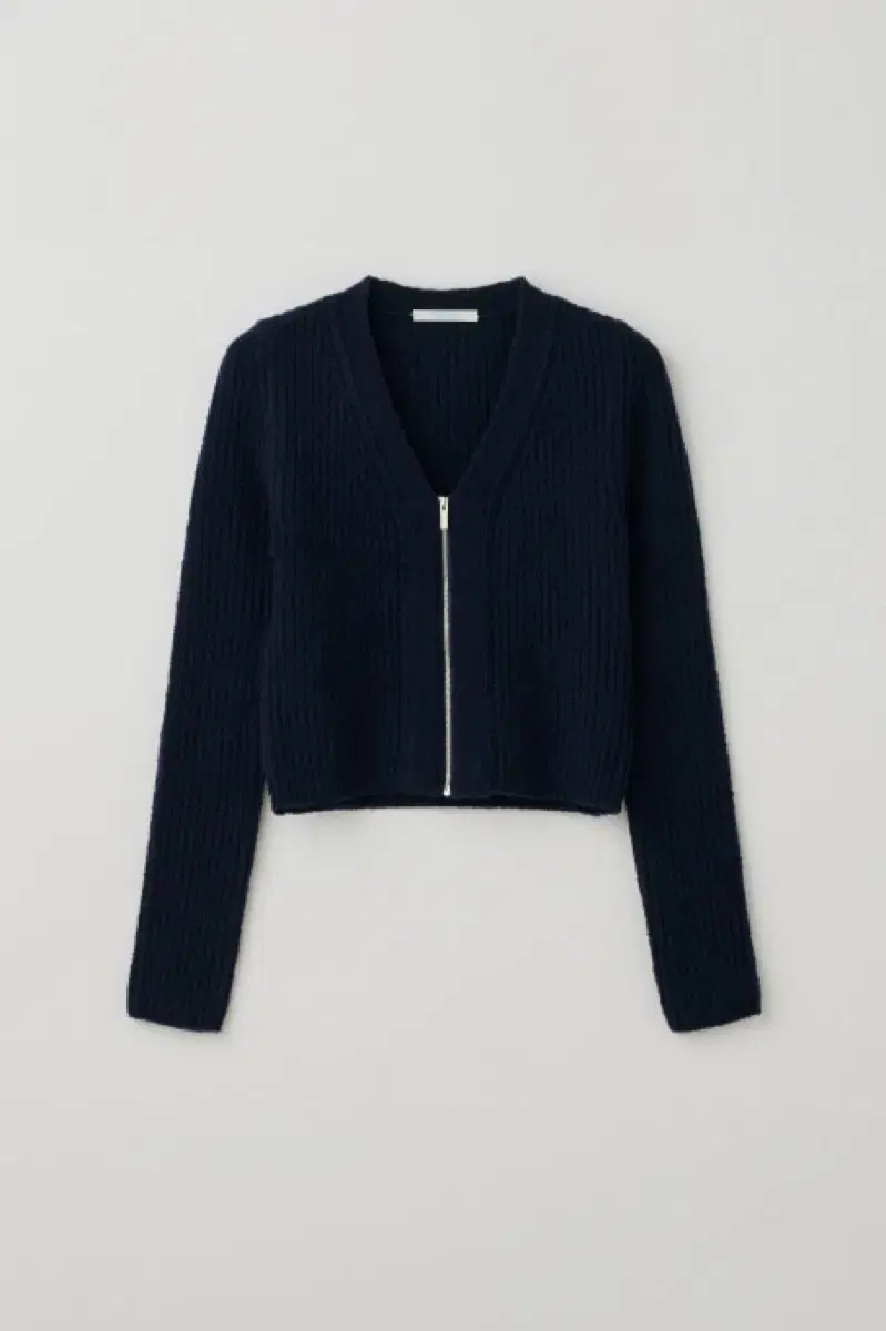 [새상품] 타낫 v-neck zip up cardigan 가디건