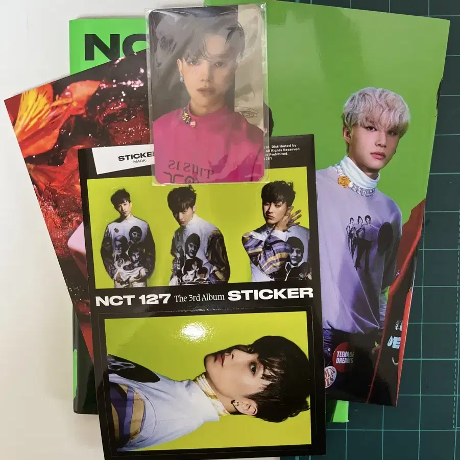 nct127 스티커 sticker 앨범