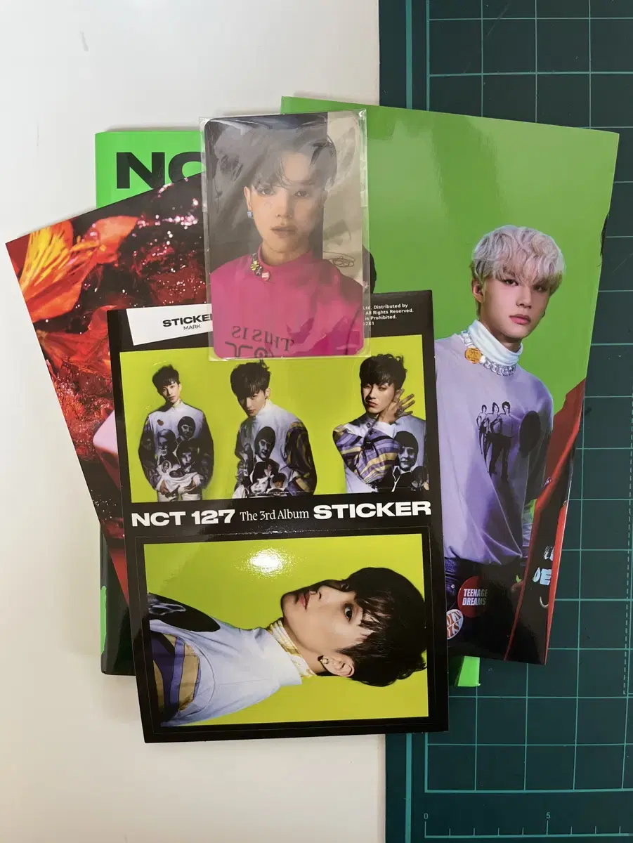 nct127 스티커 sticker 앨범