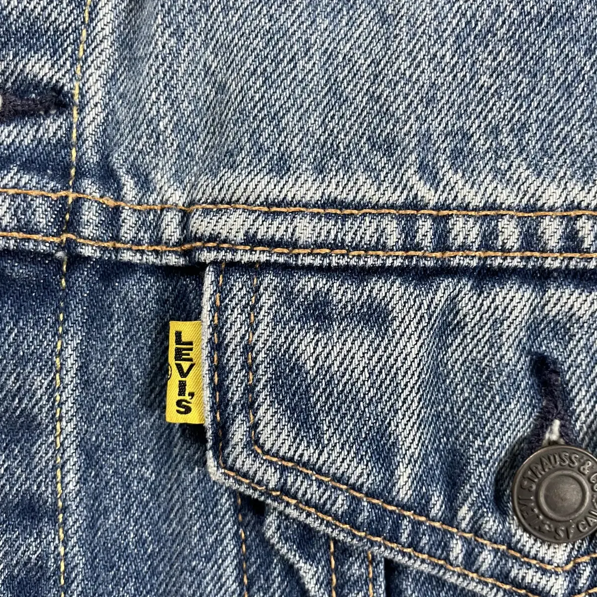 Levis x Snoopy 리바이스 스누피 피너츠 콜라보 데님자켓 S