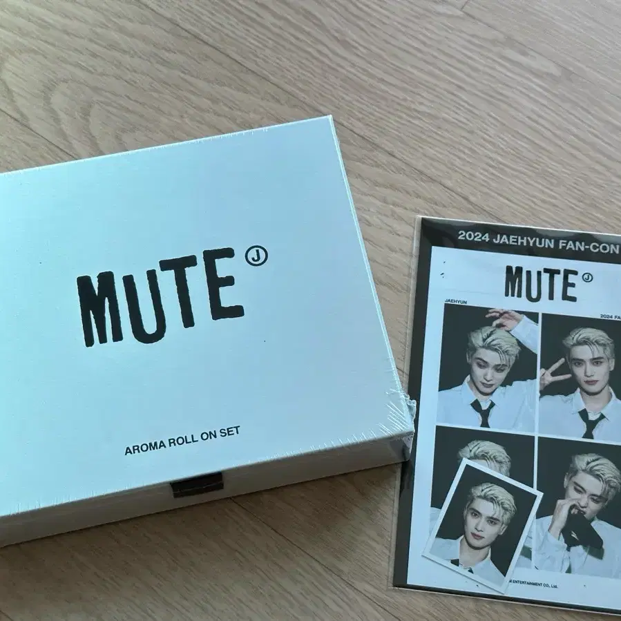 nct 재현 팬콘 MUTE 엠디 MD 롤온 네컷 일괄 양도