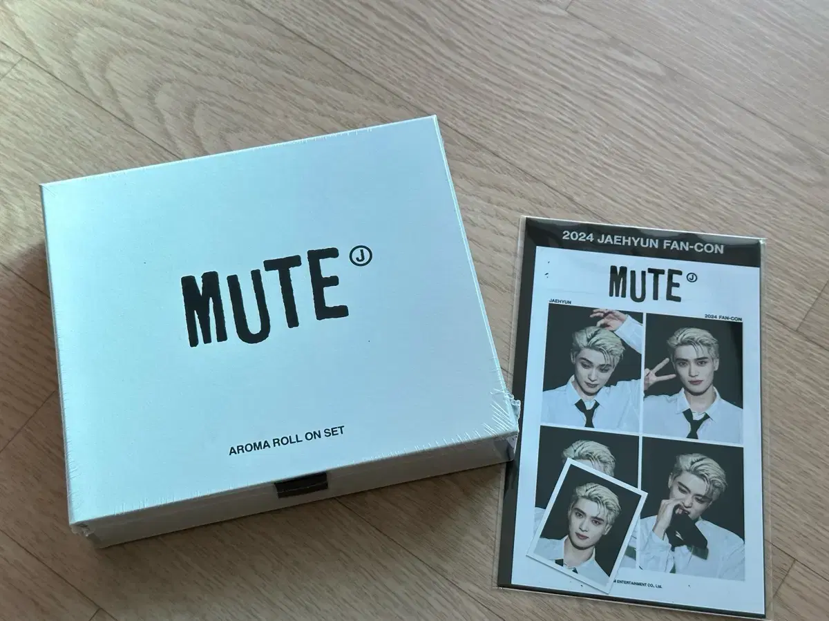 nct 재현 팬콘 MUTE 엠디 MD 롤온 네컷 일괄 양도