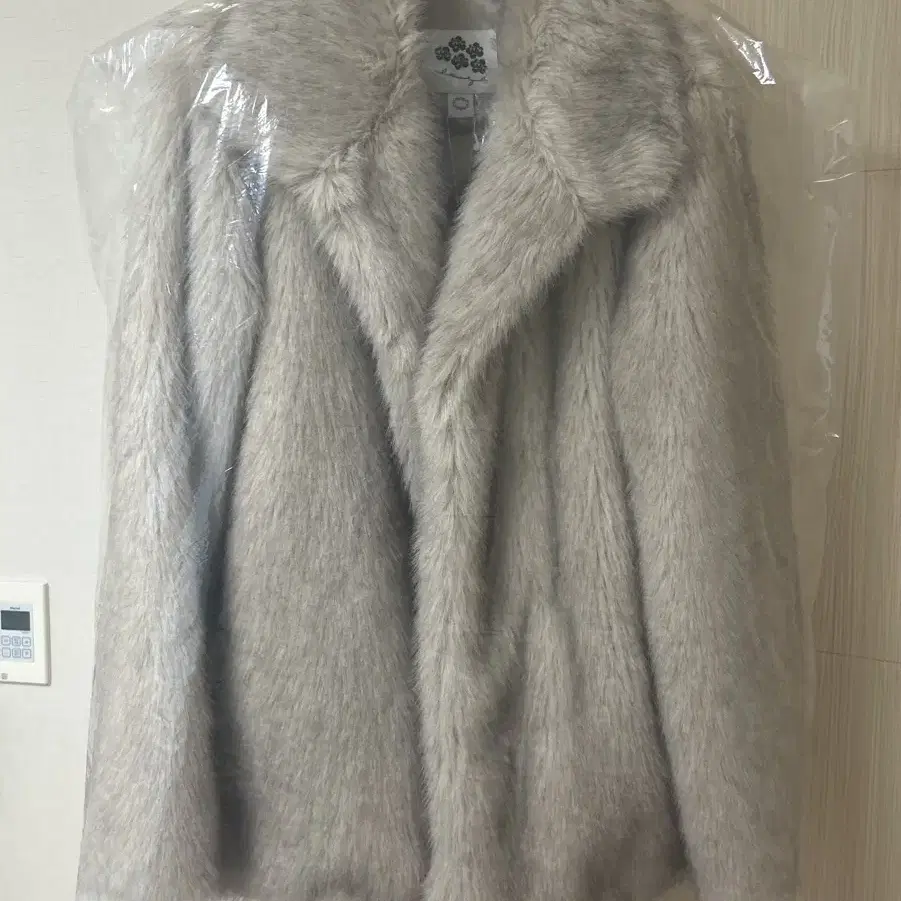 시눈 Heavy Mix Fur Jacket (Ash Brown)