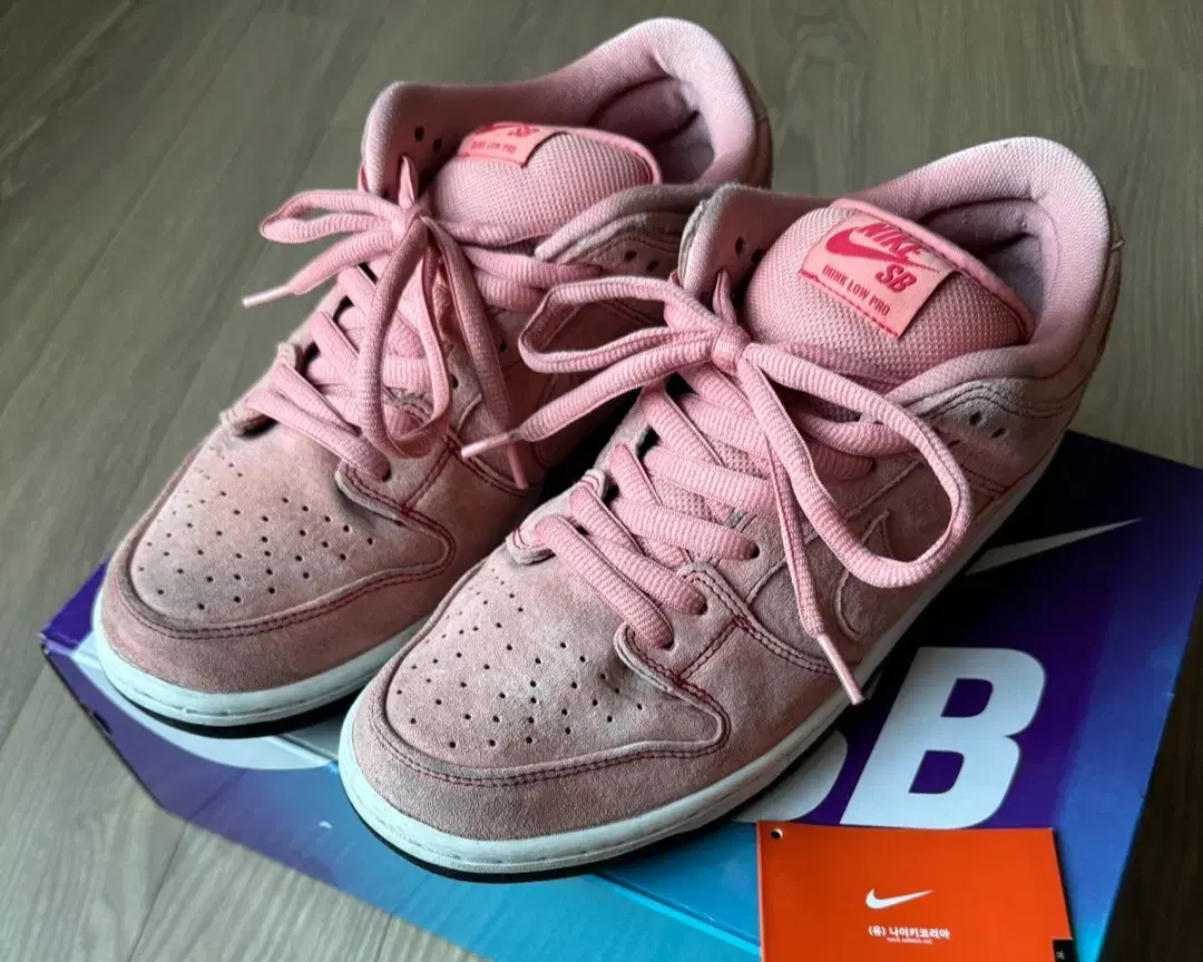 Nike Dunk Low SB Pro Pink Pig 280 Size Full Night for sale