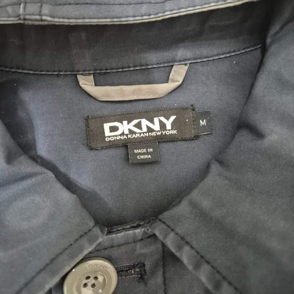 DKNY 도나카란 기능성 야상 집업 싱글 트렌치 코트