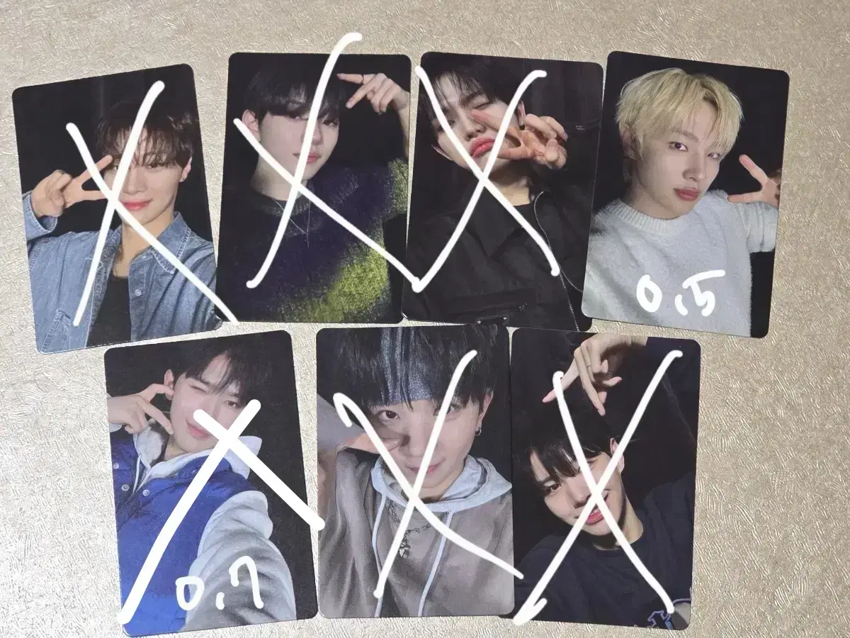 Project7 Final photocard sells