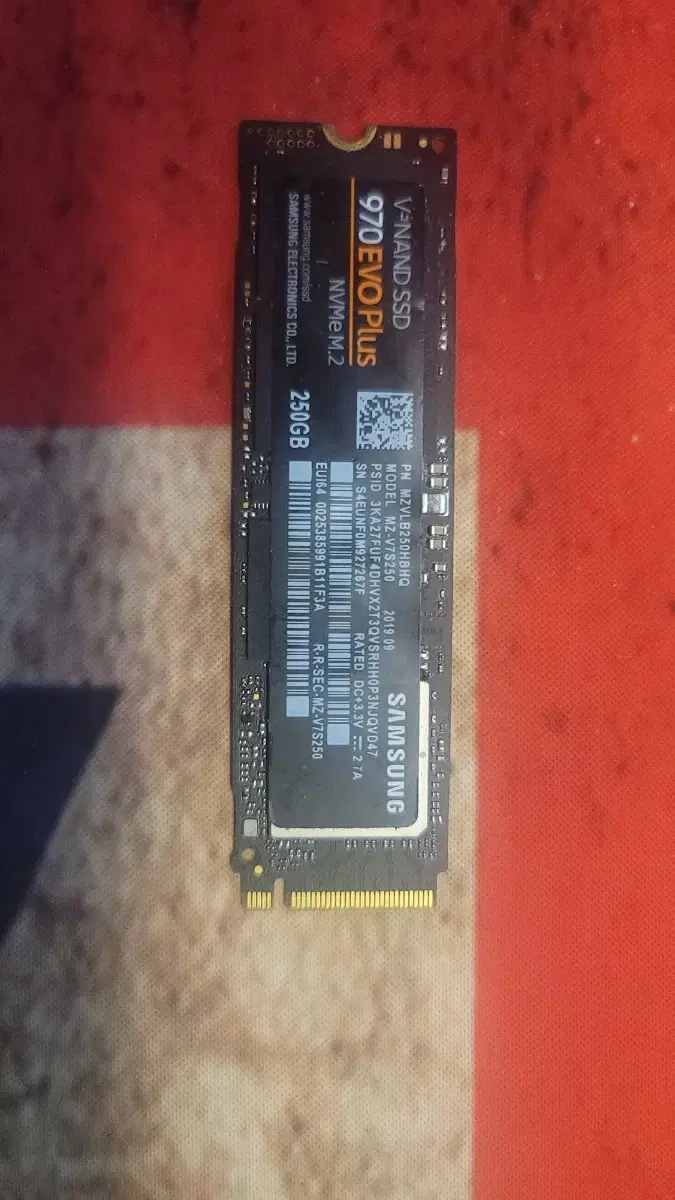 삼성 정품 SSD 970 EVO PRO 250G