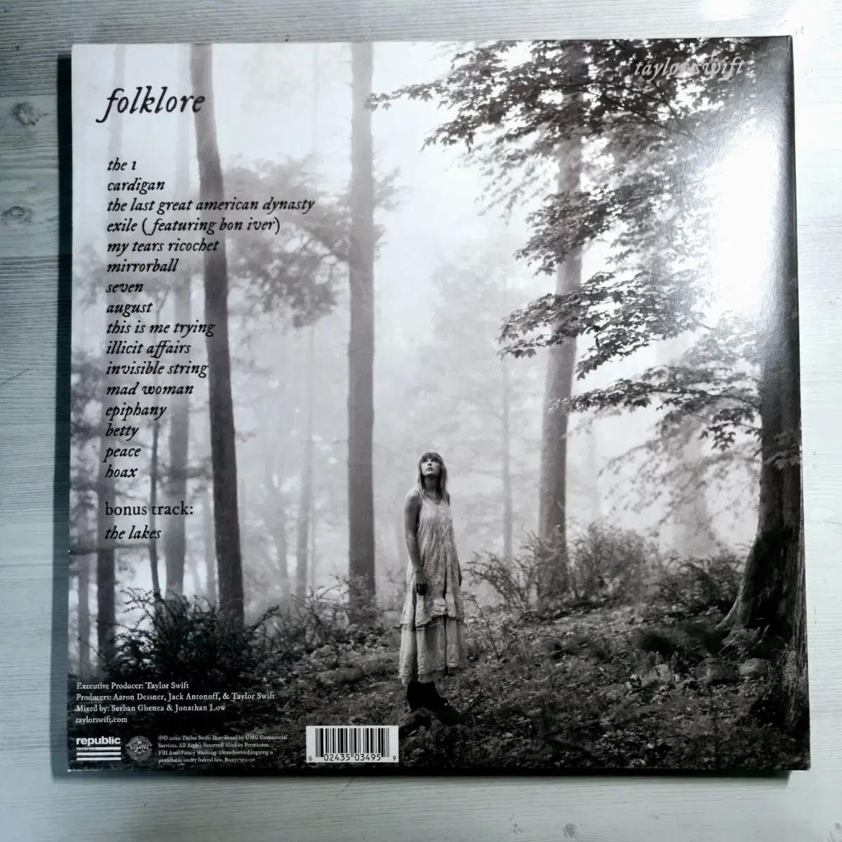 (이번주만 이 가격) 테일러 스위프트 folklore lp