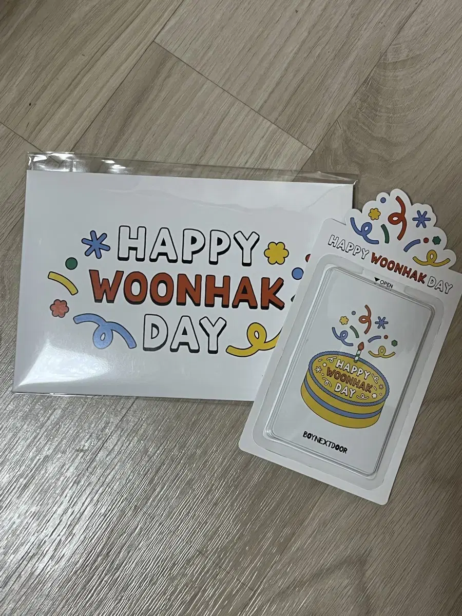 boynextdoor woonhak birthday md photocard WTS Photosets