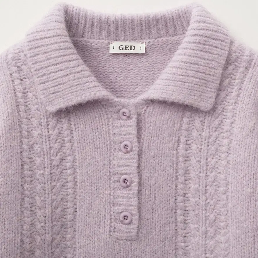 게드 니트 SOFT BLOOM PULLOVER - LILAC 새상품