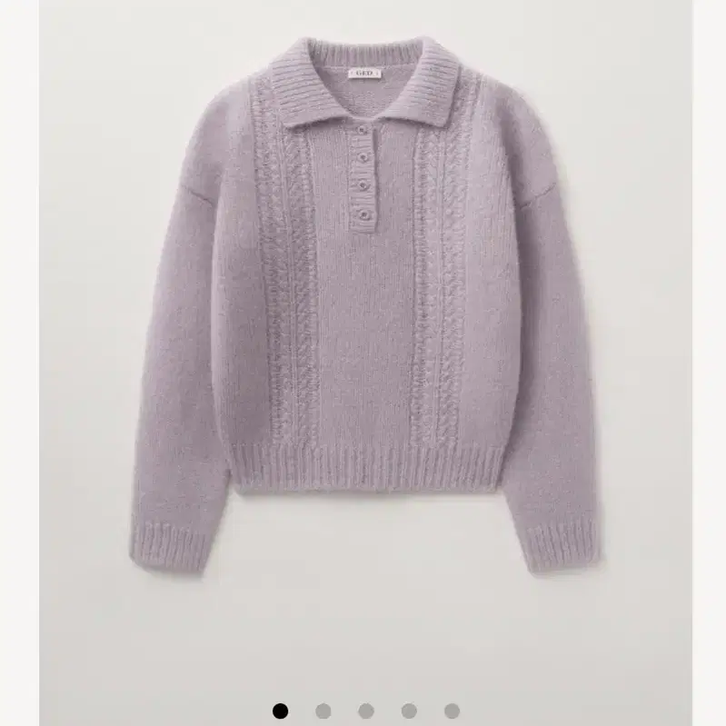 게드 니트 SOFT BLOOM PULLOVER - LILAC 새상품