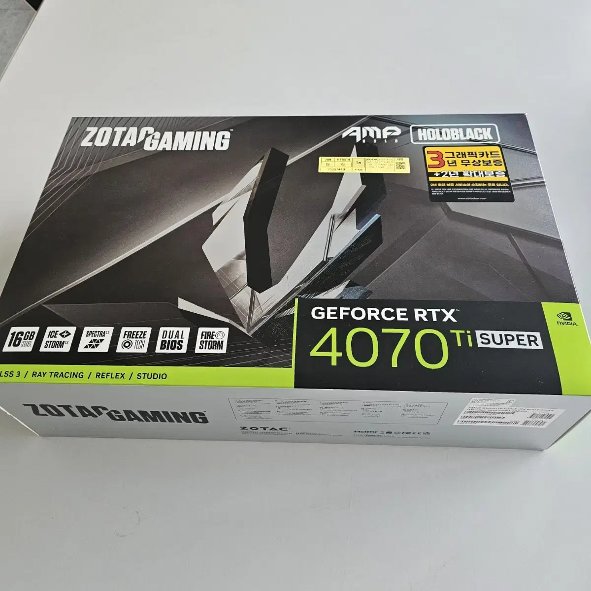 (미개봉) rtx4070 ti super