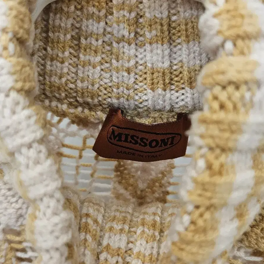 미쏘니 MISSONI 여성 민소매 니트 40