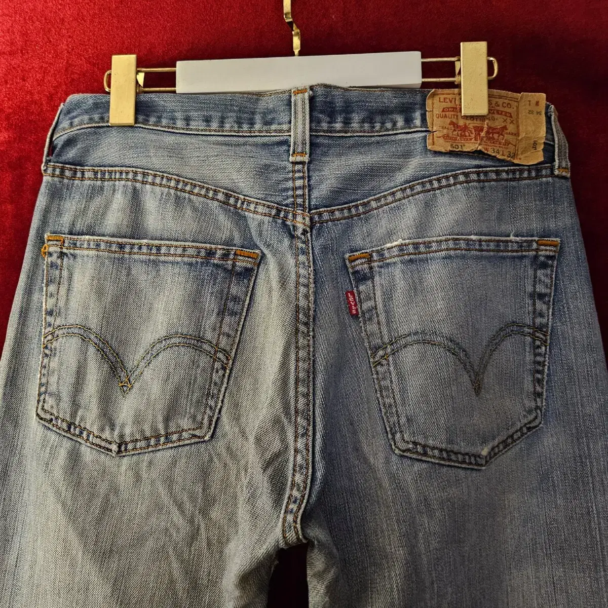 리바이스(Levis) 501 데님 팬츠 34 size