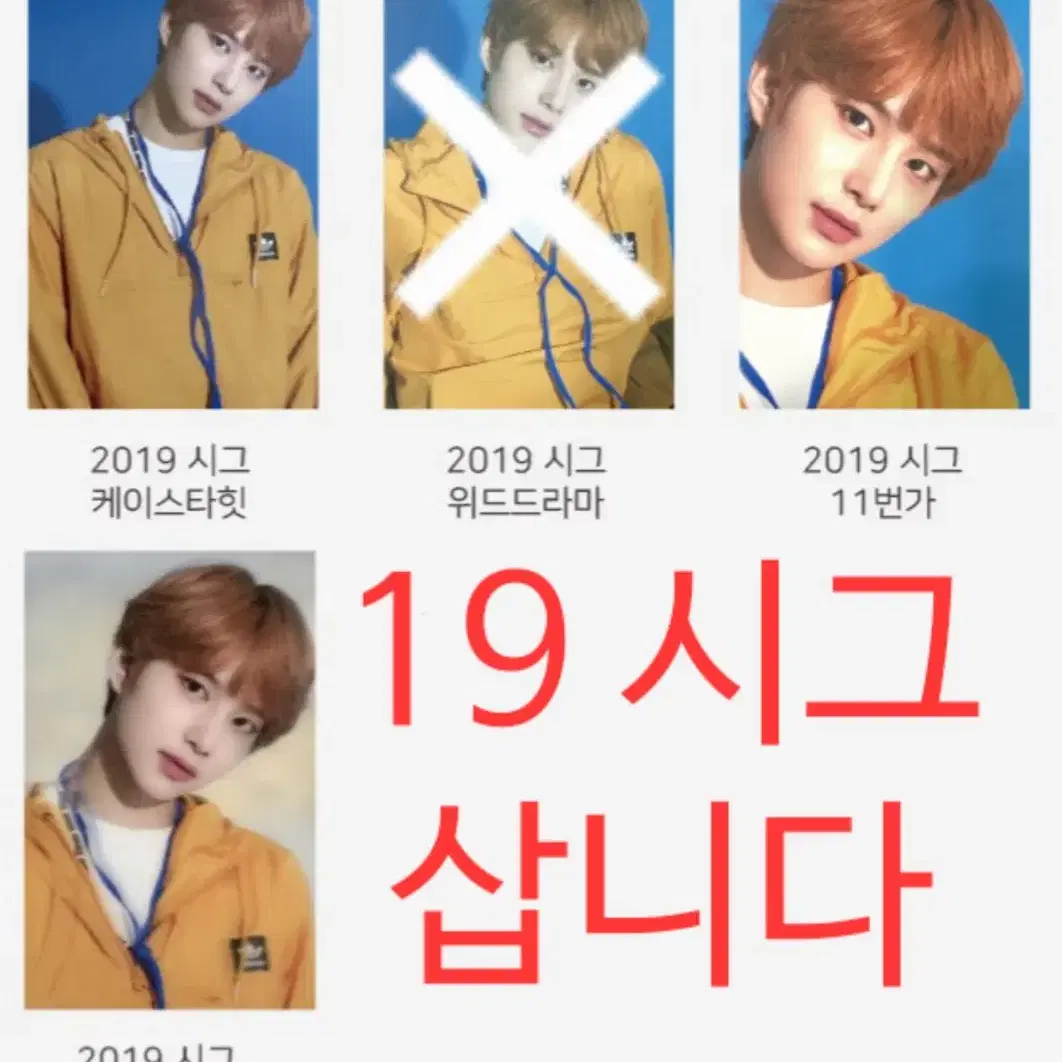 엔시티 nct 2019 19 시그 시즌그리팅 정우 특전 포카 구매