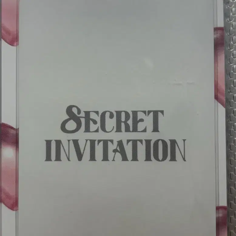 엔시티 127 도영 스크런치 포카 8ECRET INVITATION