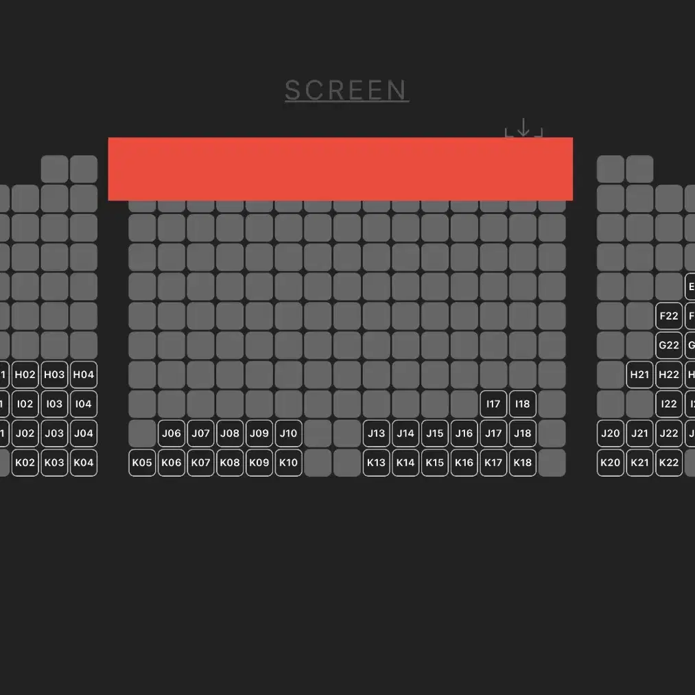 하얼빈 GV A/B열 중블 2연석 10일(금) 용산 CGV