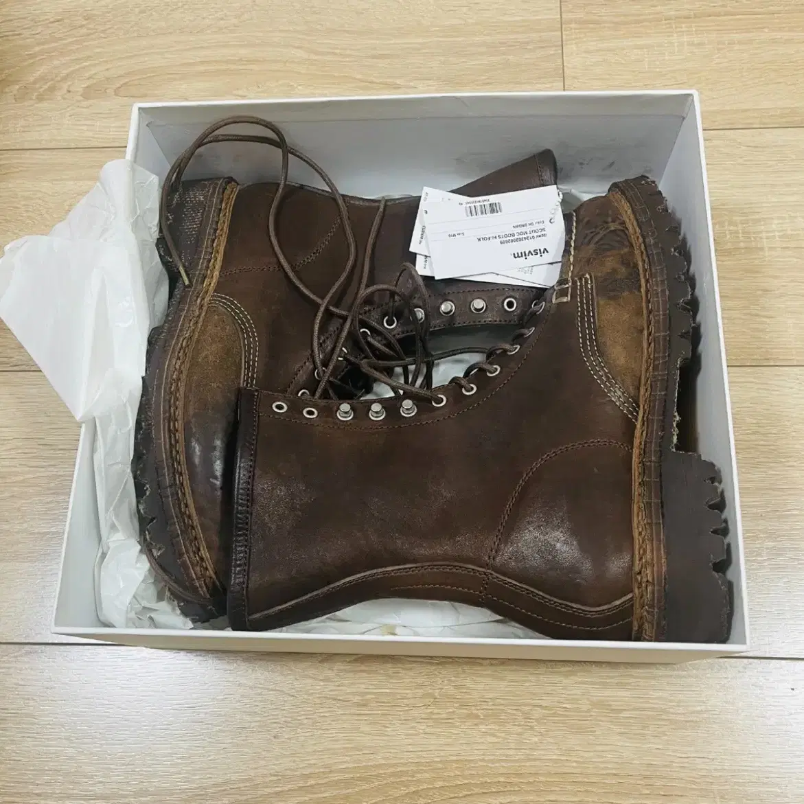 [M10]비즈빔24AW Scout Boots 스카우트 모크 하이 부츠