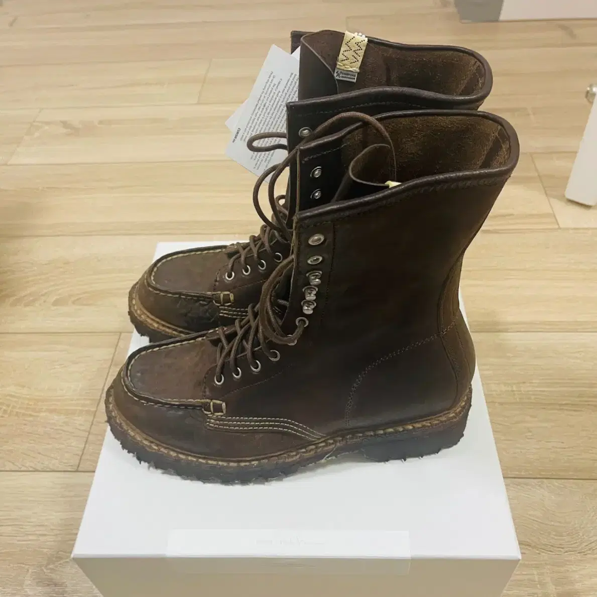 [M10]비즈빔24AW Scout Boots 스카우트 모크 하이 부츠