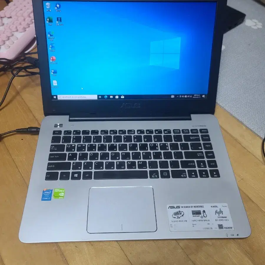 ASUS K455L 노트북 i7-4510u 램8 SSD128